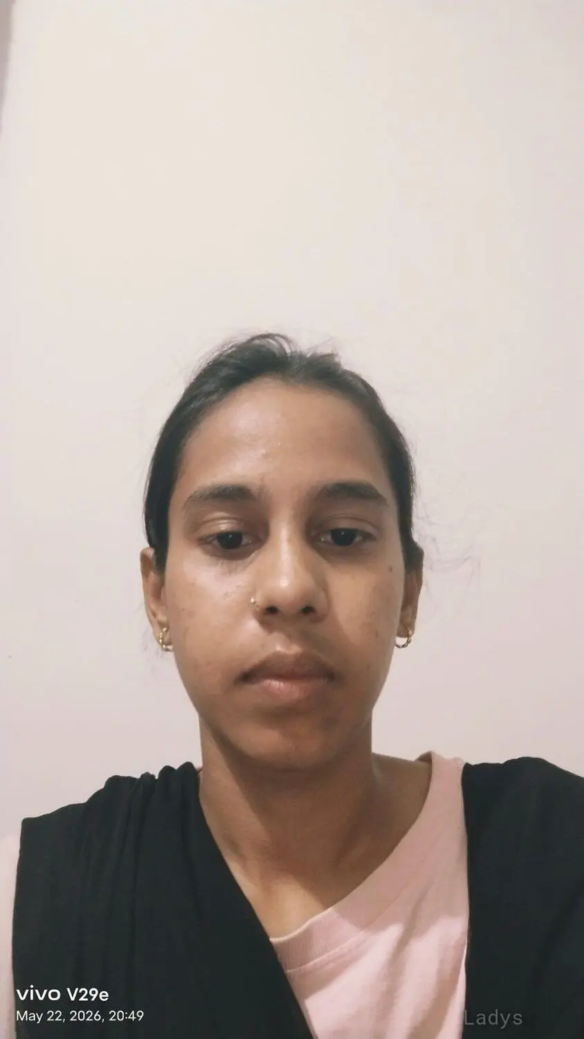 Navya, 20 years beautiful nude Bangalore escorts girl, height 154 sm, Weight kg