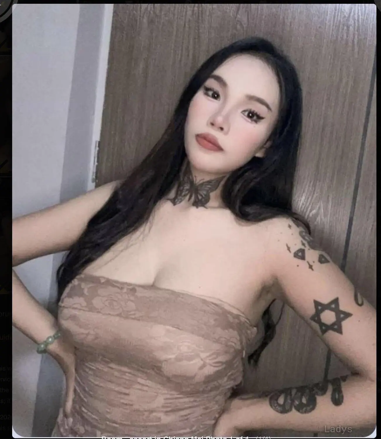 Boom, 25 years beautiful nude Chiang Mai escorts girl, height 170 sm, Weight kg