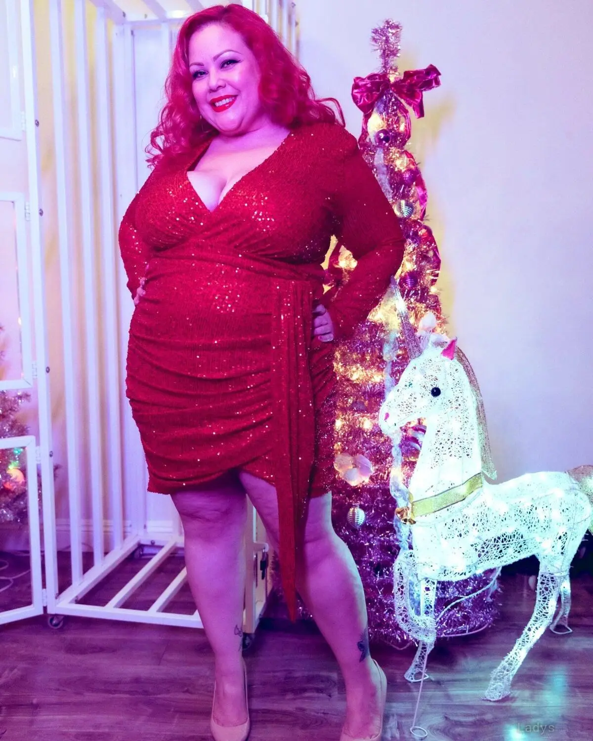 April Flores, 49 years beautiful nude Denver escorts girl, height 158 sm, Weight 109 kg