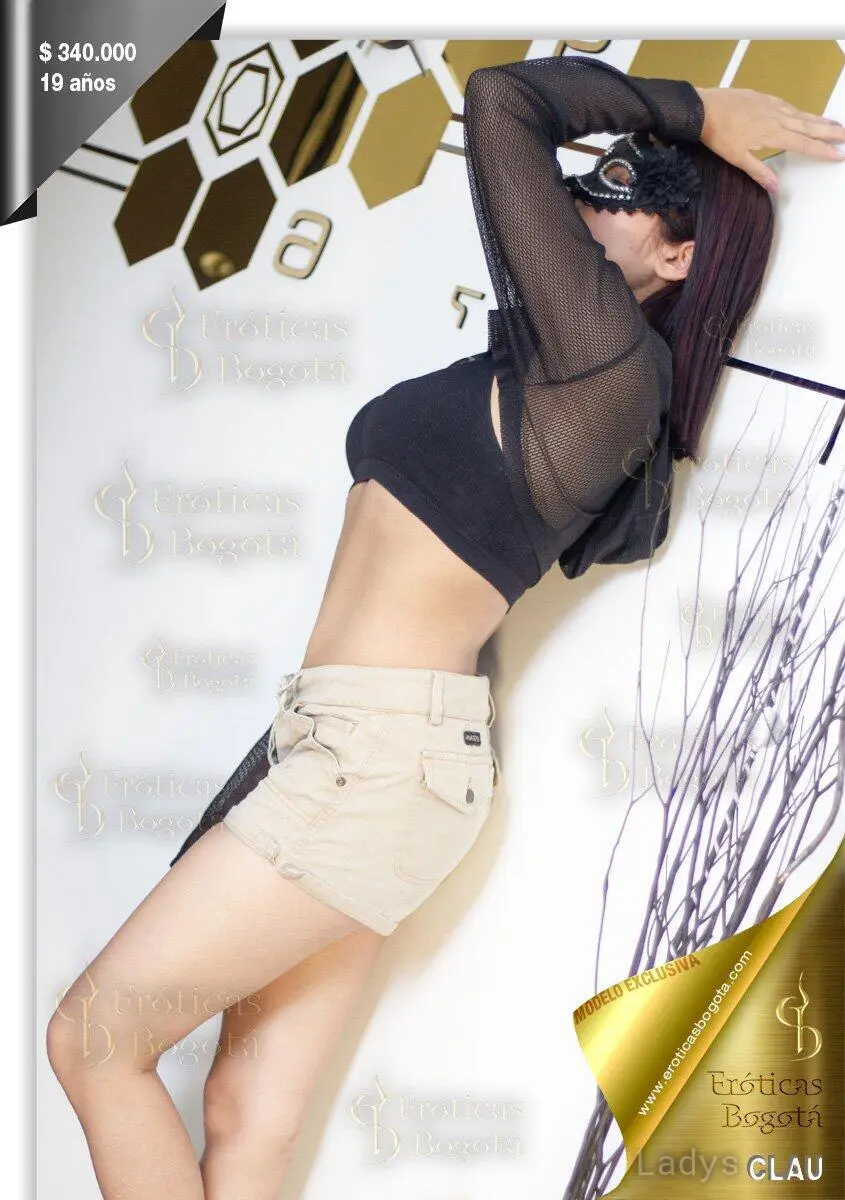 Clau, 18 years independent escort girl, height 159 sm, Weight  kg, erotic massage Bogota