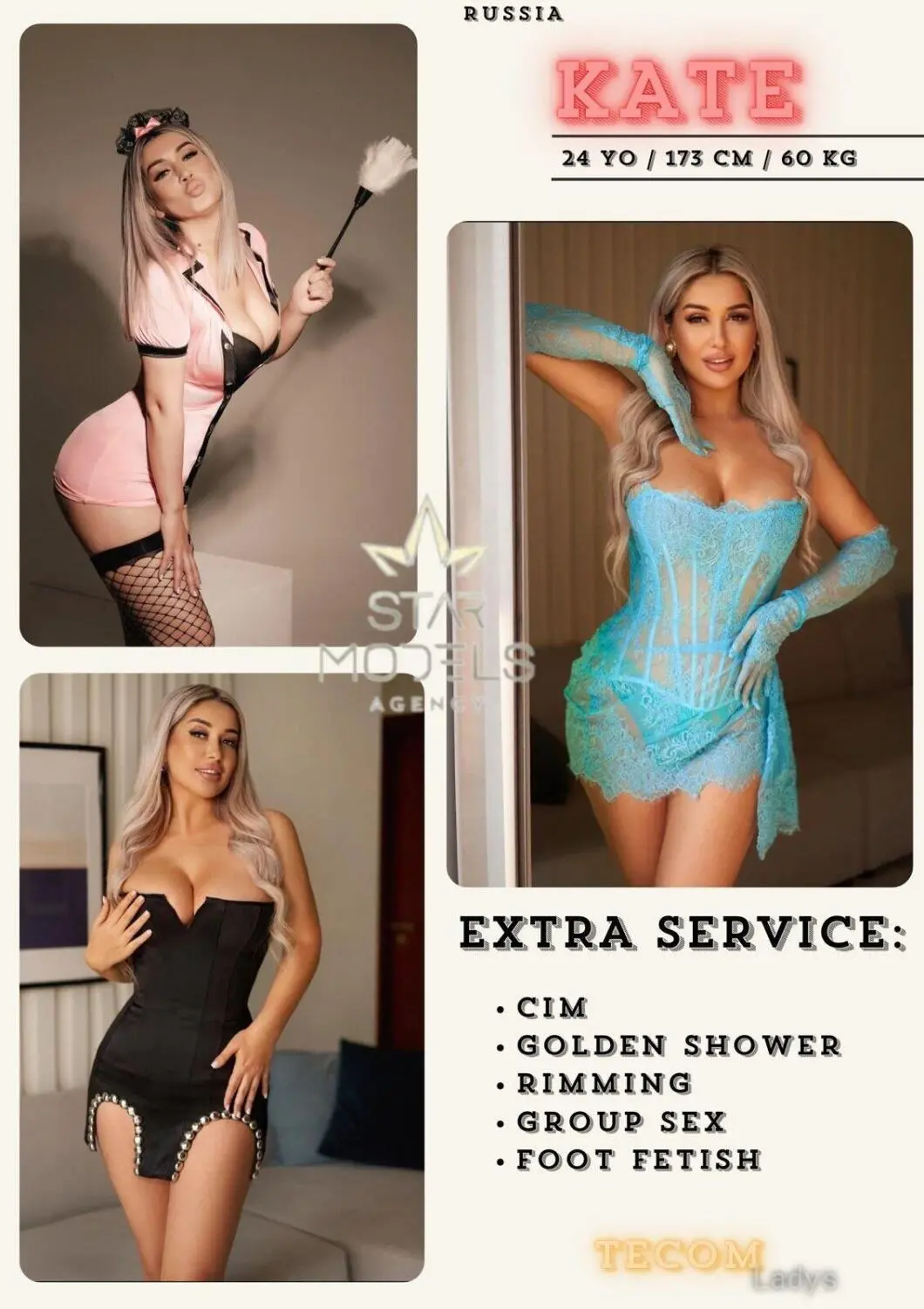 Darina,  years brunette escorts in Dubai, height  sm, Weight  kg