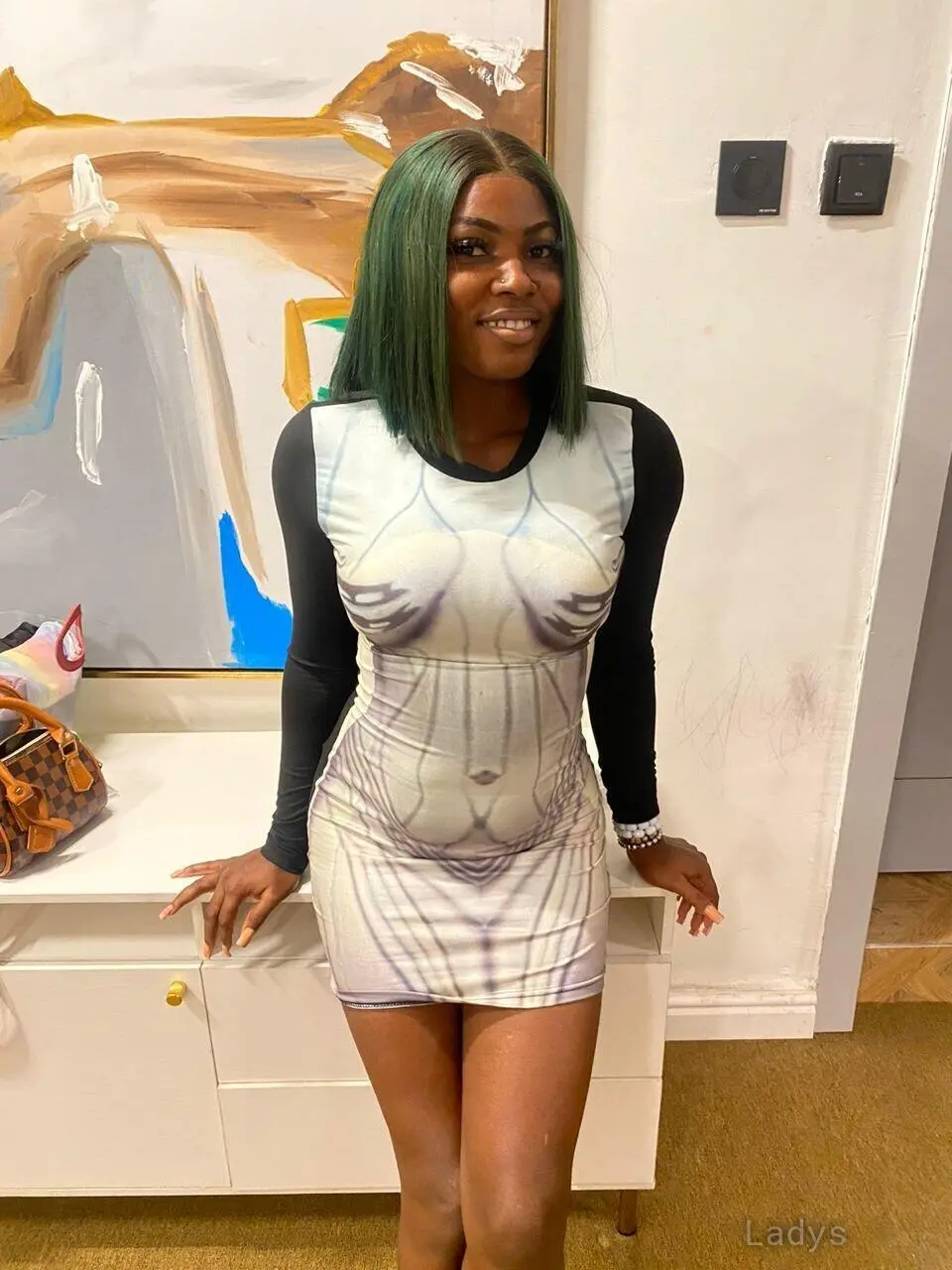 Vanilla, 23 years beautiful nude Ikeja escorts girl, height 162 sm, Weight  kg