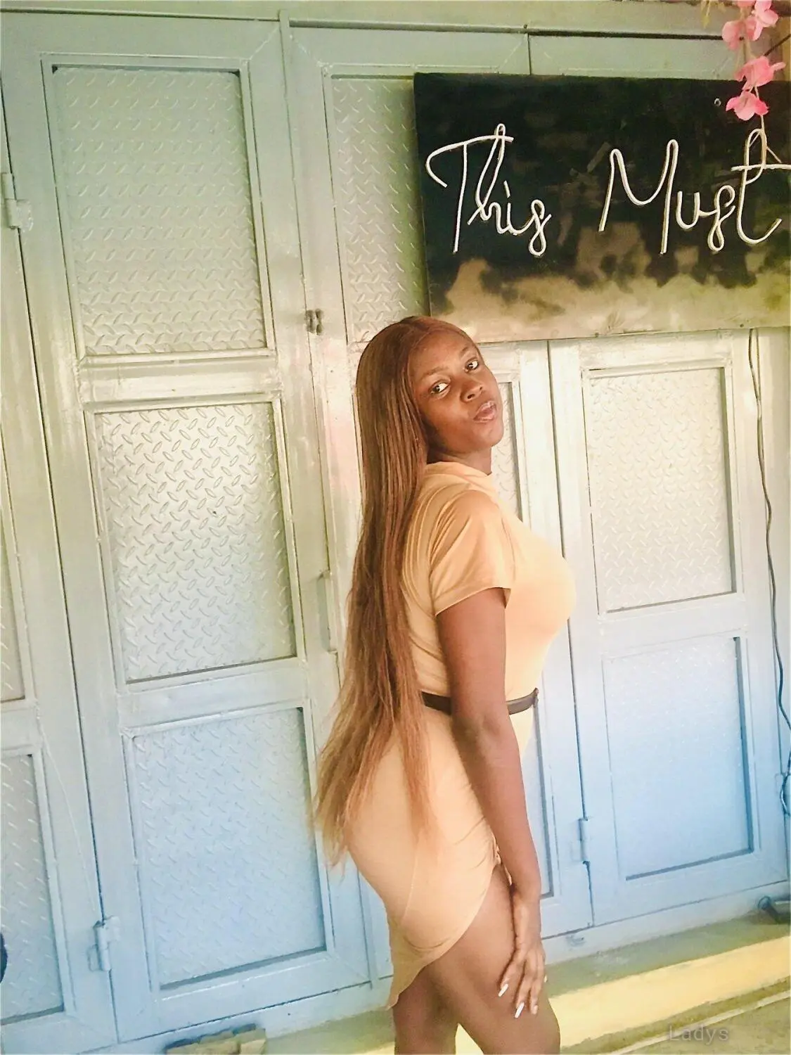 Angel, 23 years beautiful nude Lagos escorts girl, height 171 sm, Weight kg