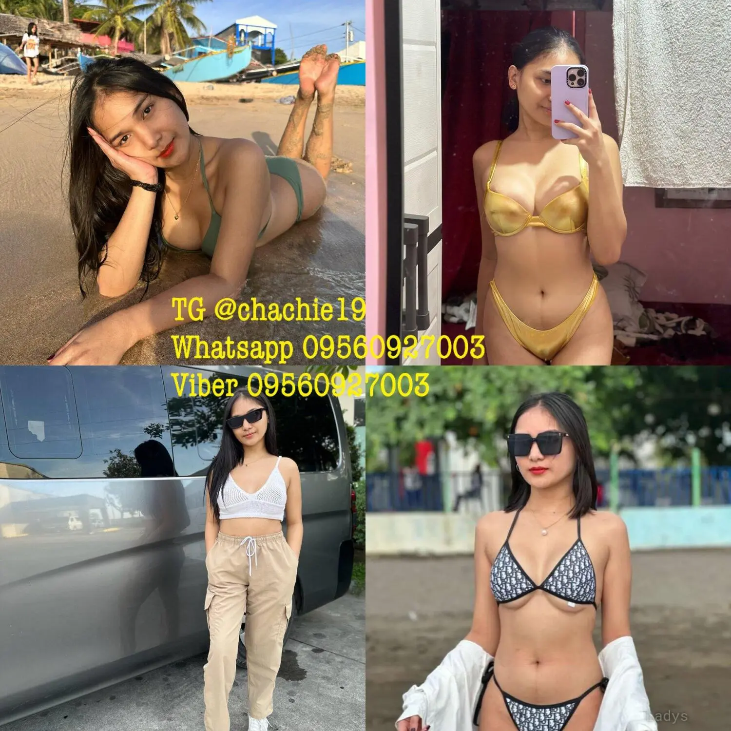Chiena, 20 years old Makati escort girl with big tits, height 160 sm, Weight  kg