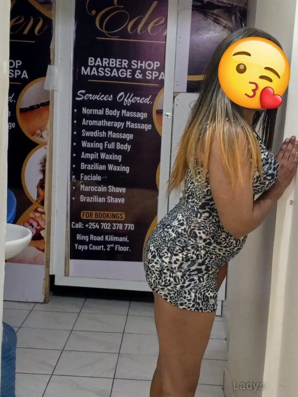 Ola, 30 years beautiful nude Nairobi escorts girl, height 154 sm, Weight kg