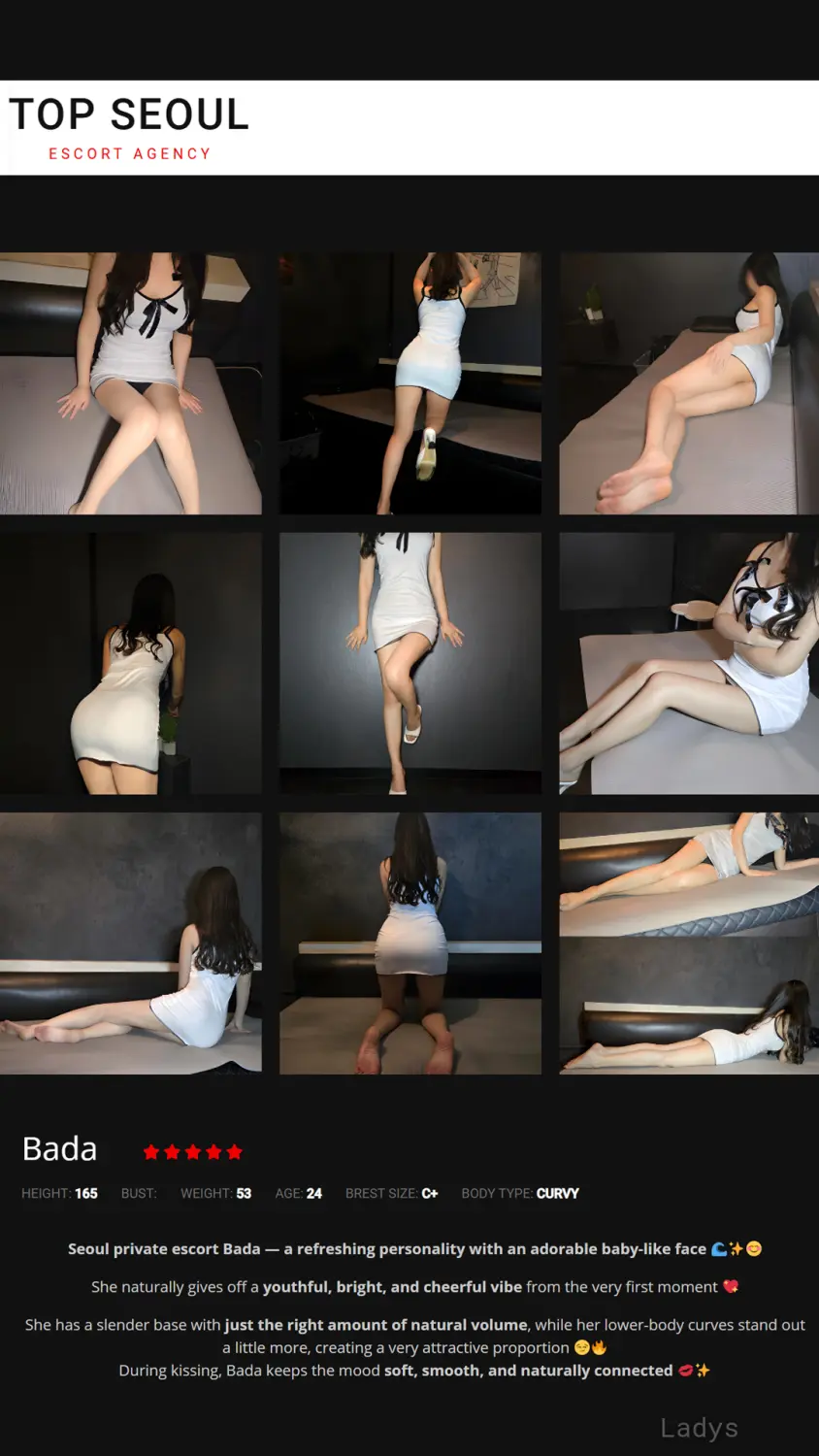 Top Seoul Escort Agency (Cosplay), 20 years beautiful nude Seoul escorts girl, height 165 sm, Weight 48 kg